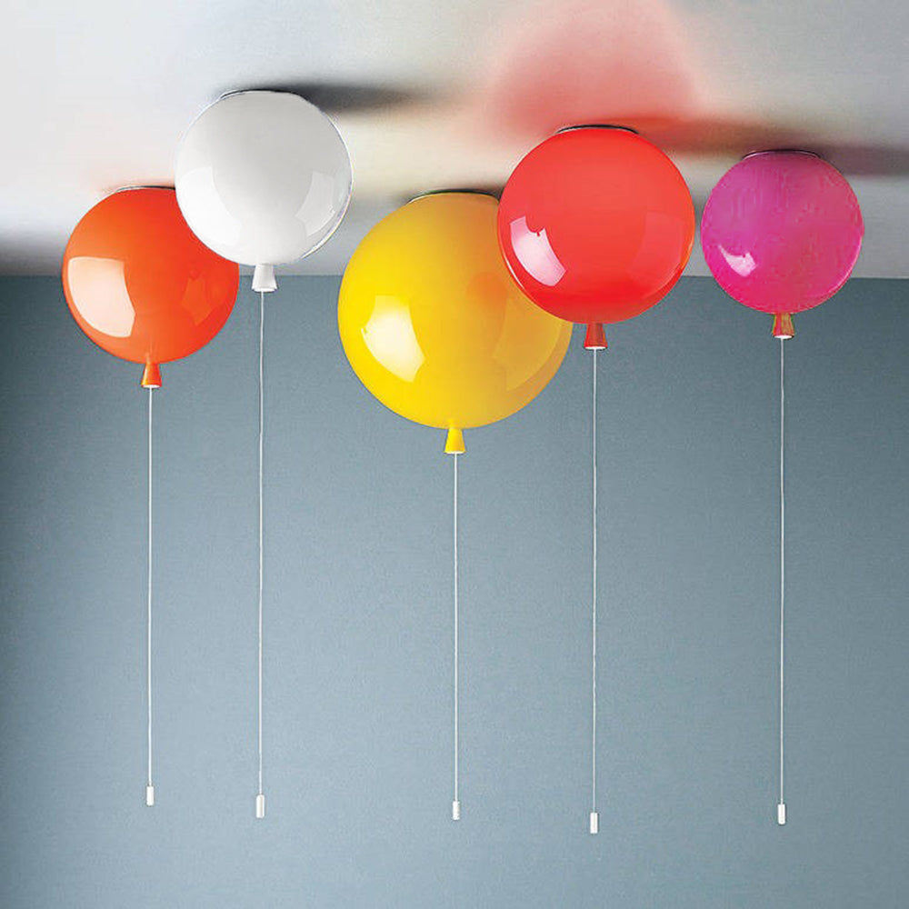 Balloon-Shaped Acrylic Ceiling or Wall Light