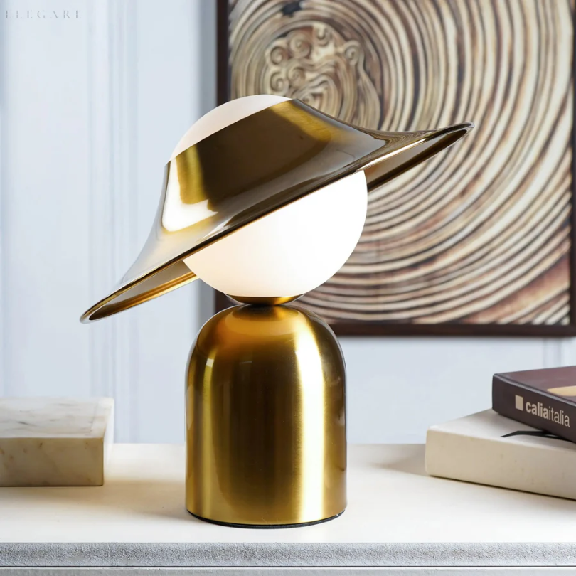 Table Lamp with Globe Shade – Modern Accent Light
