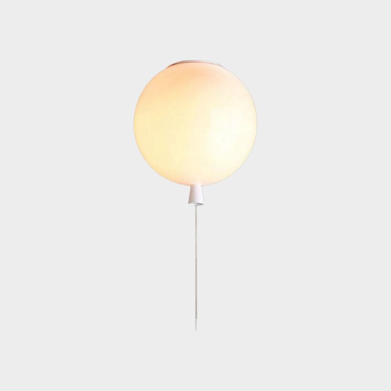 Balloon-Shaped Acrylic Ceiling or Wall Light