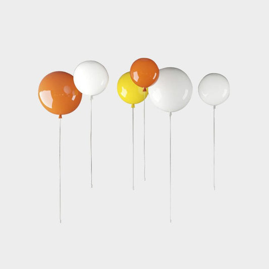 Balloon-Shaped Acrylic Ceiling or Wall Light