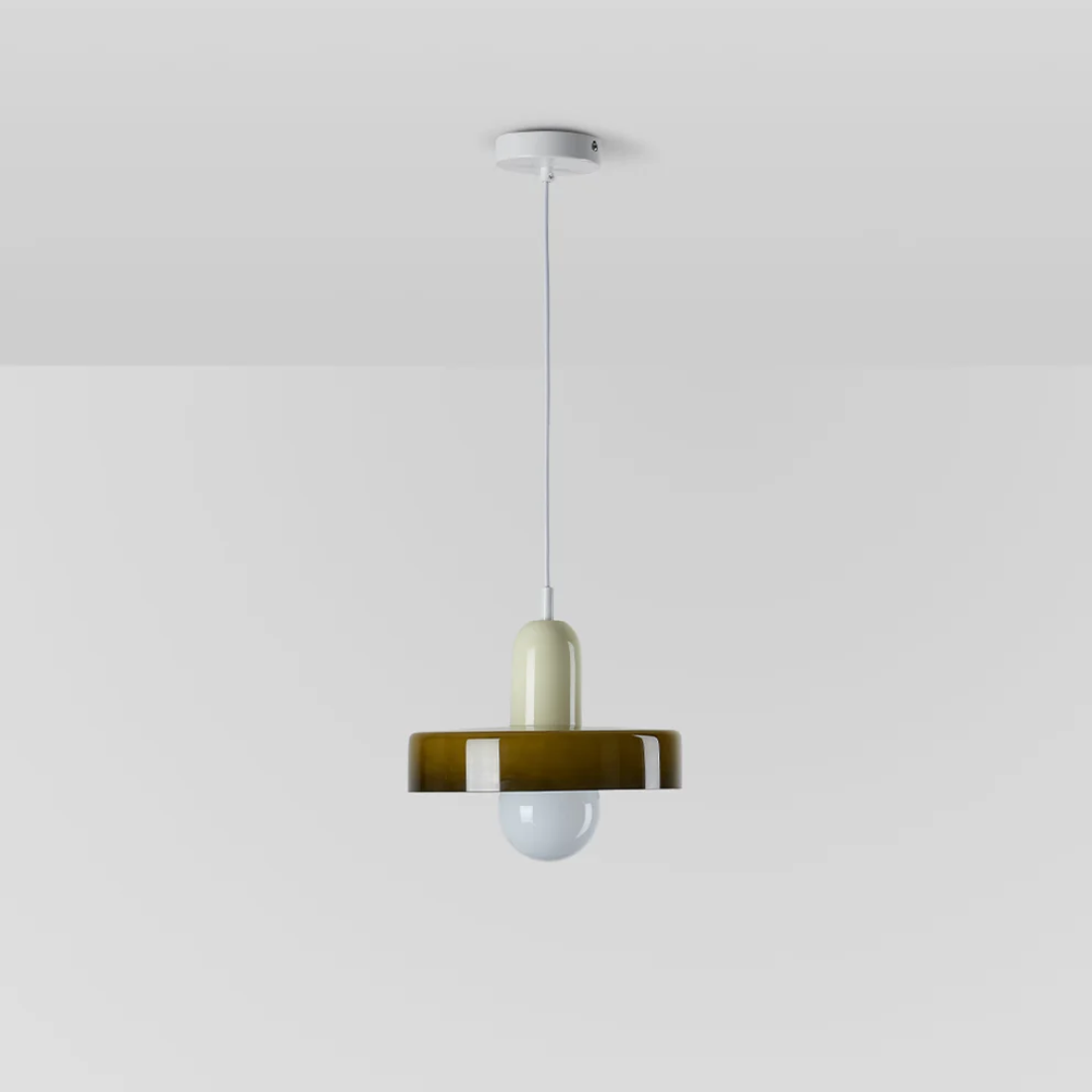 Glass Globe Pendant Light with G9 Socket