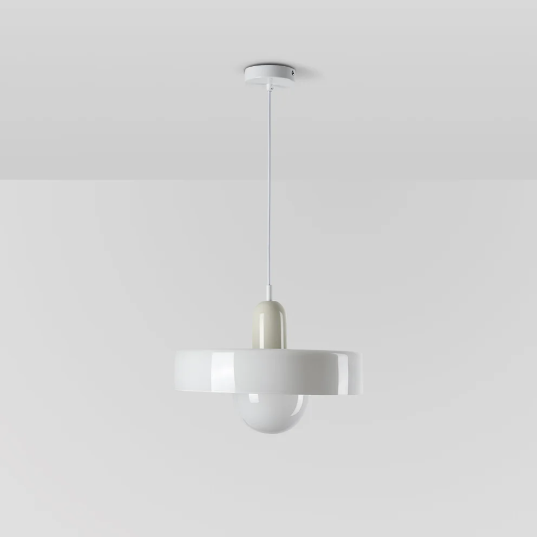 Glass Globe Pendant Light with G9 Socket