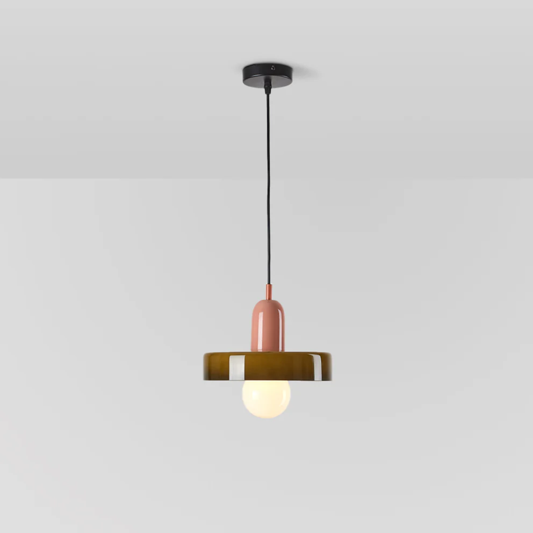 Glass Globe Pendant Light with G9 Socket