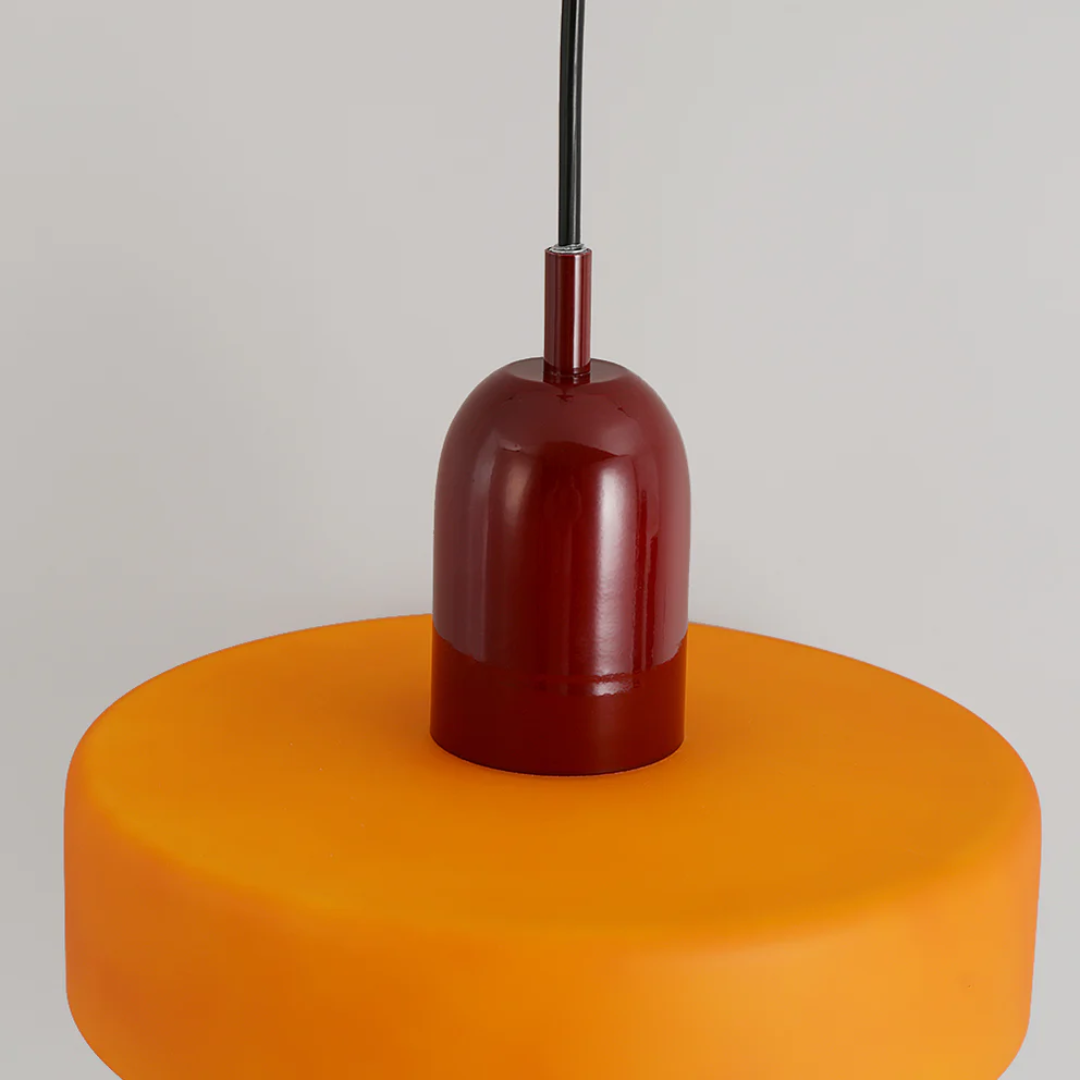 Glass Globe Pendant Light with G9 Socket