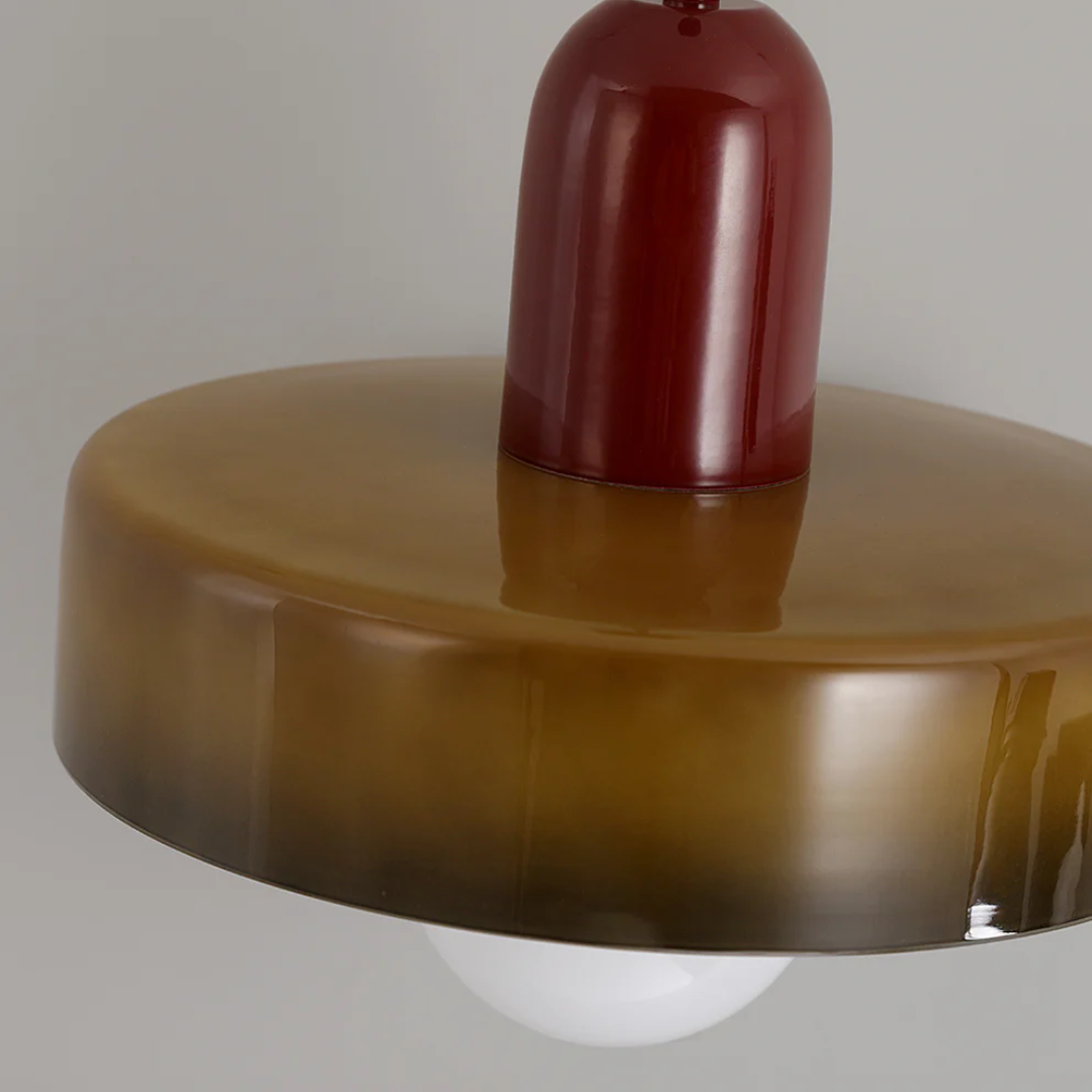 Glass Globe Pendant Light with G9 Socket