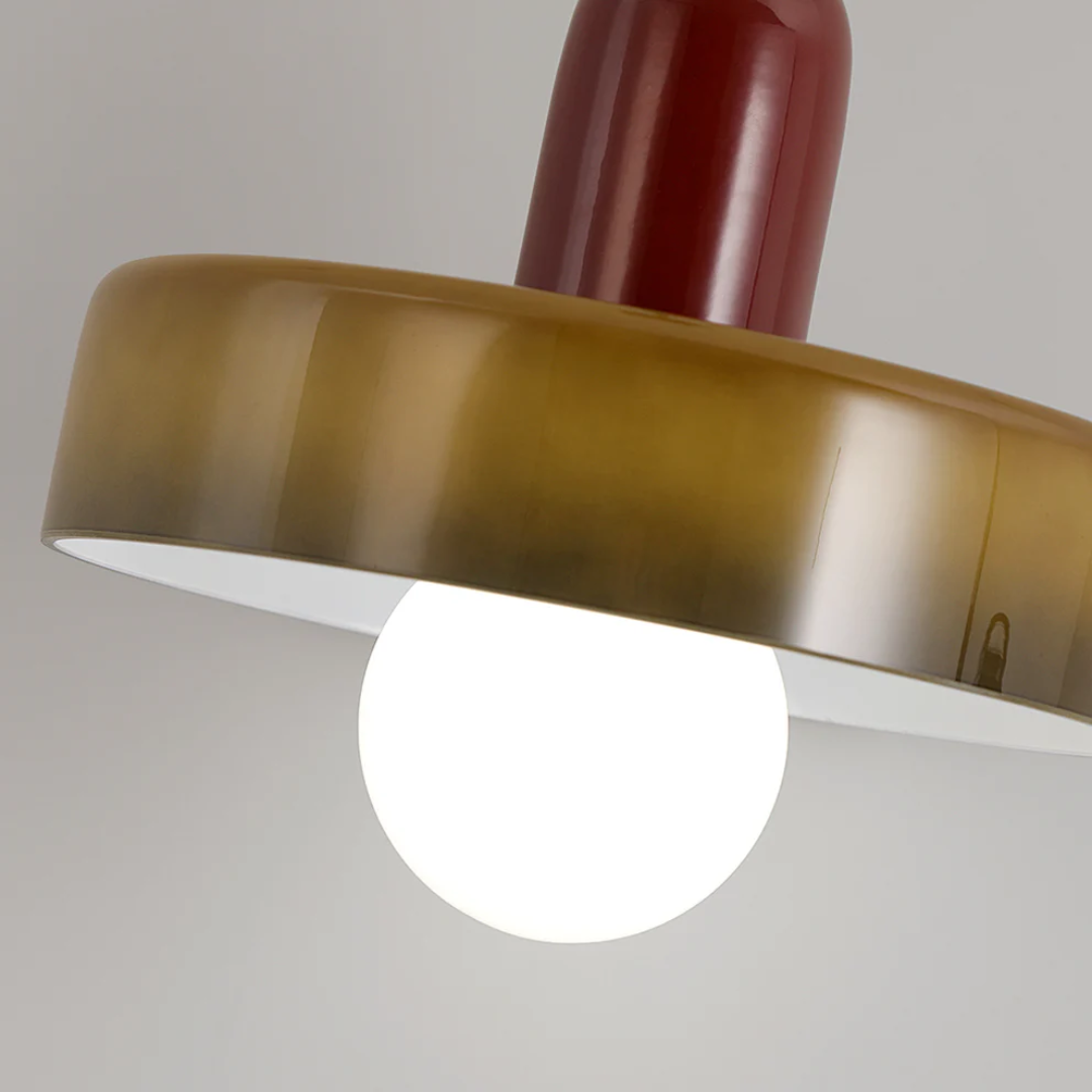 Glass Globe Pendant Light with G9 Socket
