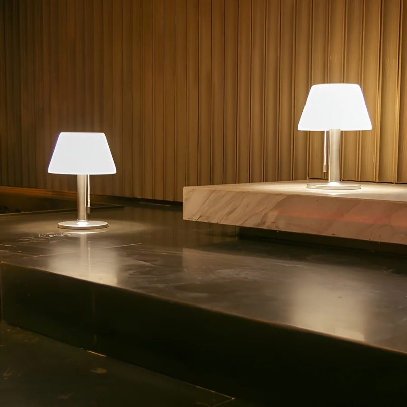 Solar Outdoor Table Lamp – LED Light for Garden or Patio